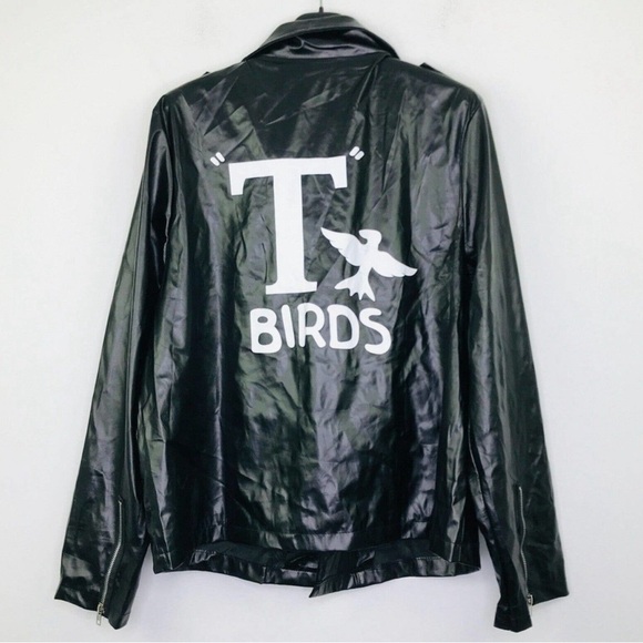 grease Jackets & Blazers - T-Birds Grease Faux Leather jacket XL Costume. C